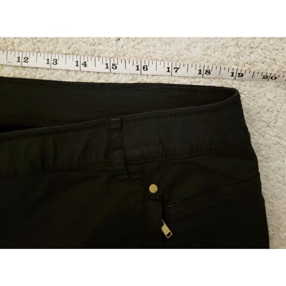 Chico's Cotton Blend Straight Leg Casual Black Pants Pockets Size L EUC - Picture 9 of 10